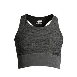 Avia NEW Women’s Medium Support Seamless Racerback Sports Bra - Grey